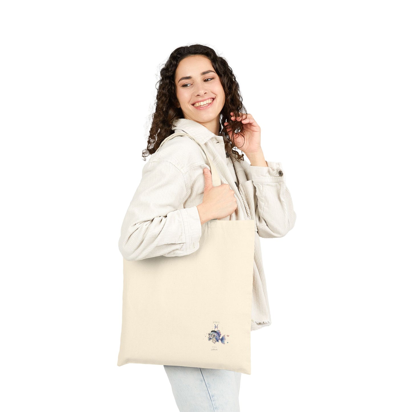Zodiac Roadtrip Cotton Canvas Tote — Taurus Virgo Capricorn Boricua Design