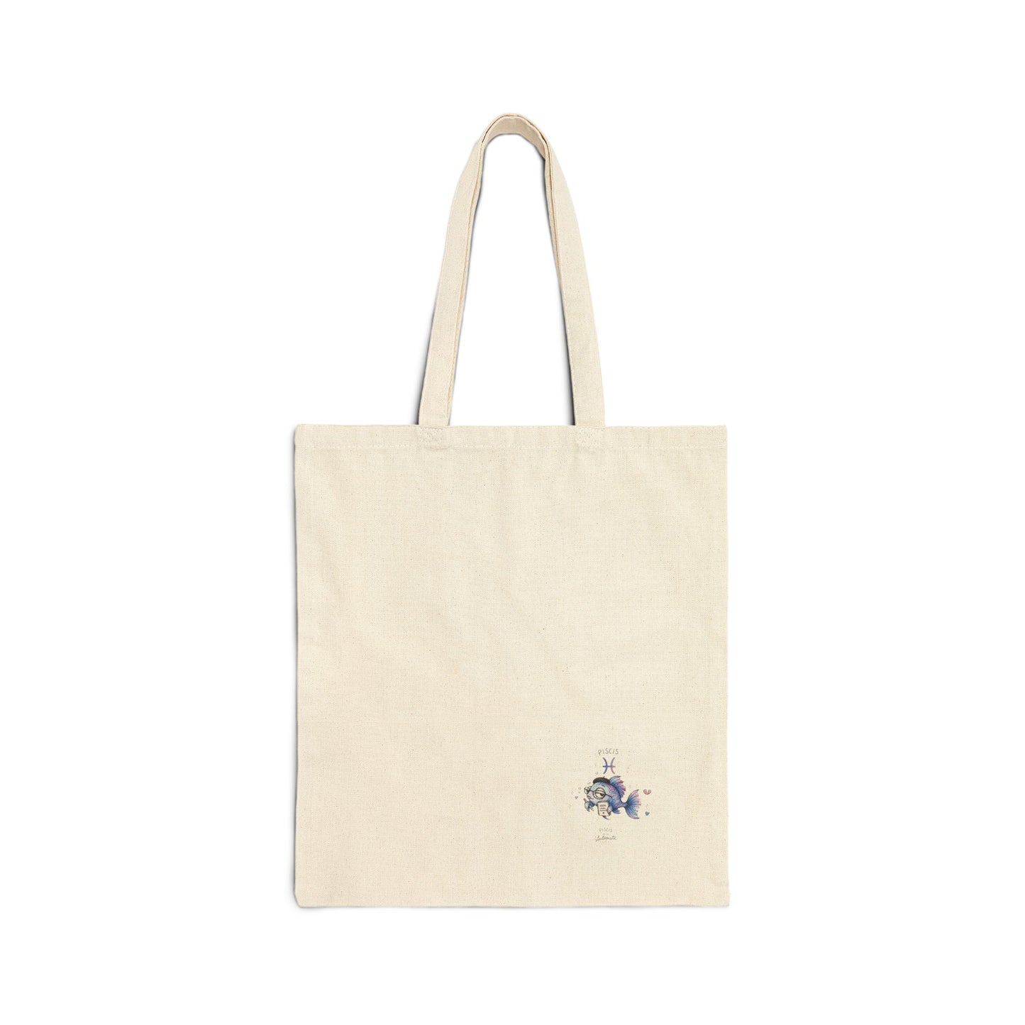 Zodiac Roadtrip Cotton Canvas Tote — Taurus Virgo Capricorn Boricua Design