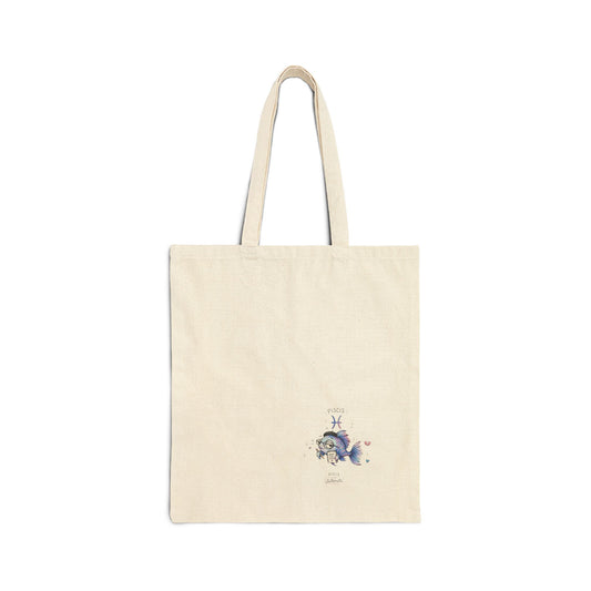 Zodiac Roadtrip Cotton Tote — Boricua Ocean & Mountain Camping Design